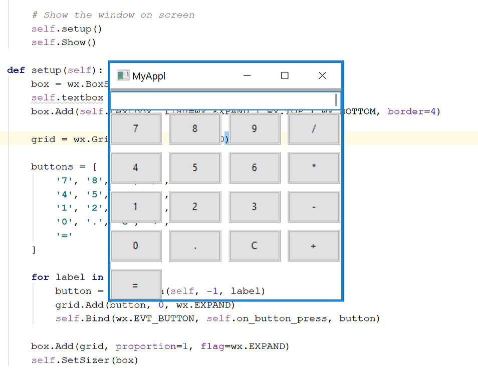 How to make panel visible on transparent frame? - wxPython Users ...