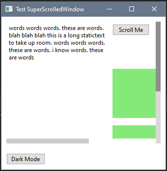 SuperScrolledWindow